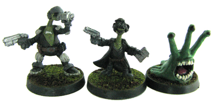 Alien Agents Miniatures