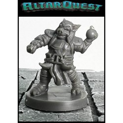 Ragglin Burner Pigman 28mm RPG miniatures ALTAR QUEST