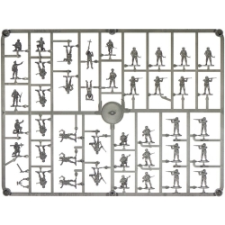 German Infantry Sprue (42) 15mm WWII WARGAMES FACTORY