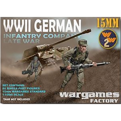 German Infantry box set (84) 15mm WWII WARGAMES FACTORY