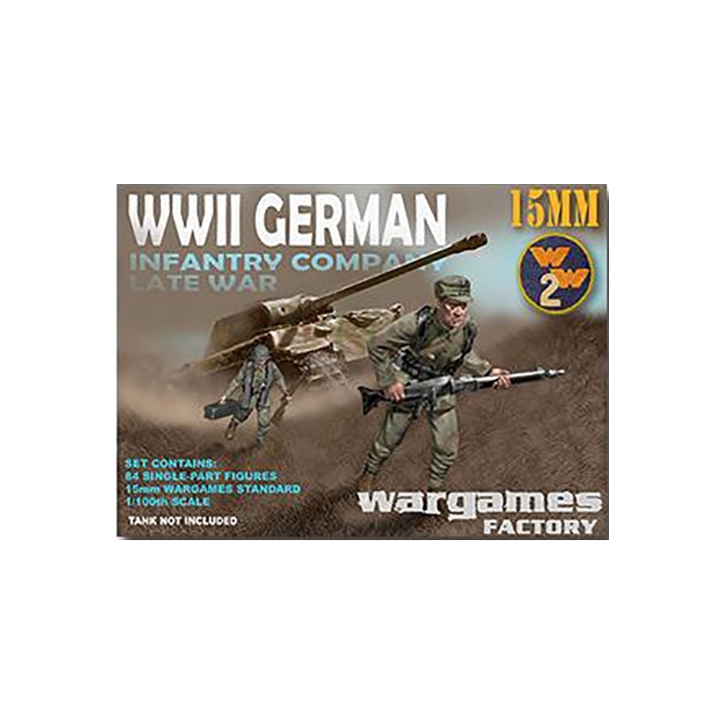 German Infantry box set (84) 15mm WWII WARGAMES FACTORY