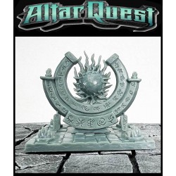 Scorched Altar Terrain 28mm RPG miniatures ALTAR QUEST