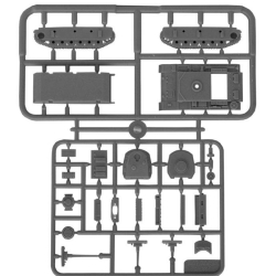 Panzer III German Medium Tank Sprue 15mm WWII BATTLEFRONT FLAMES OF WAR