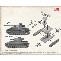 Panzer IV (Early) German Medium Tank Sprue 15mm WWII BATTLEFRONT FLAMES OF WAR