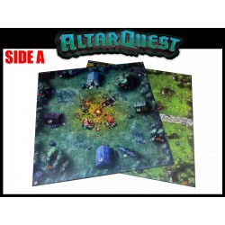 RUINS OF ARKENSPIRE GAME BOARDS 2-Sided w/1" square 28mm RPG miniatures ALTAR QUEST