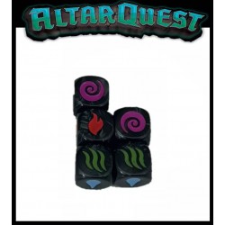 ALTAR QUEST DICE set 2 (5) 28mm RPG miniatures ALTAR QUEST