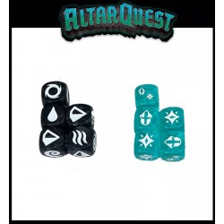 ALTAR QUEST DICE set 1 (10) 28mm RPG miniatures ALTAR QUEST