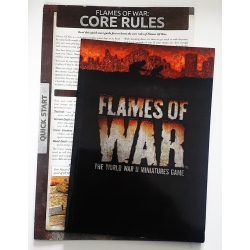 FLAMES OF WAR A5 RULE BOOK W/ QUICK START RULES WWII BATTLEFRONT FLAMES OF WAR