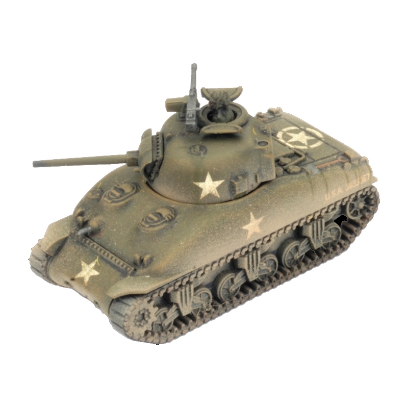 U.S. M4 Sherman 75mm Tank Sprue 15mm WWII BATTLEFRONT FLAMES OF WAR