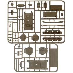 U.S. M4 Sherman 76mm Tank Sprue 15mm WWII BATTLEFRONT FLAMES OF WAR