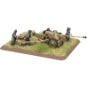 German PaK 40 75mm AT Gun Sprue w/crew/base 15mm WWII BATTLEFRONT FLAMES OF WAR