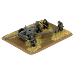 German PaK 40 75mm AT Gun Sprue w/crew/base 15mm WWII BATTLEFRONT FLAMES OF WAR