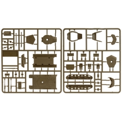 U.S. M10/36 or British Achilles Tank Destroyer Sprue 15mm WWII BATTLEFRONT FLAMES OF WAR