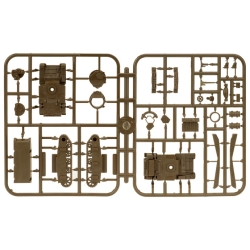 U.S. M3 Stuart or Honey Light Tank Sprue 15mm WWII BATTLEFRONT FLAMES OF WAR