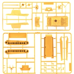 German JAGD Tiger Heavy Tank Destroyer Sprue 15mm WWII BATTLEFRONT FLAMES OF WAR