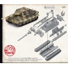 German JAGD Tiger Heavy Tank Destroyer Sprue 15mm WWII BATTLEFRONT FLAMES OF WAR