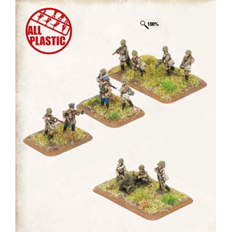 Soviet Rifle group (23 Infantry) Sprue 15mm WWII BATTLEFRONT FLAMES OF WAR