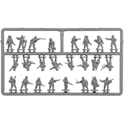 German Panzergrenadier Group  (24 Infantry) Sprue 15mm WWII BATTLEFRONT FLAMES OF WAR