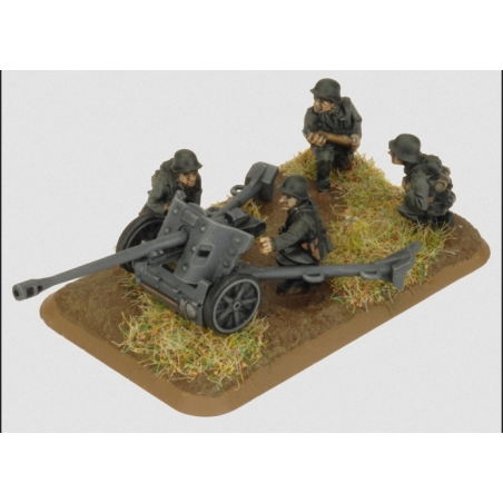 German 5cm AT Gun w/Crew Sprue 15mm WWII BATTLEFRONT FLAMES OF WAR