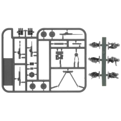 German PaK 36 37mm/ Stielgranate/nebelwerfer Sprue 15mm WWII BATTLEFRONT FLAMES OF WAR