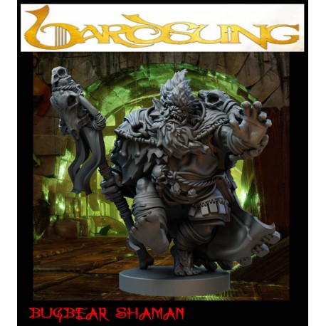 BUGBEAR SHAMAN 28mm RPG miniatures BARDSUNG