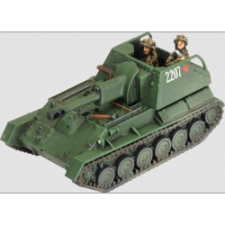 Soviet SU-76 Self Propelled Gun w/crew Sprue 15mm WWII BATTLEFRONT FLAMES OF WAR