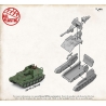 Soviet SU-76 Self Propelled Gun w/crew Sprue 15mm WWII BATTLEFRONT FLAMES OF WAR