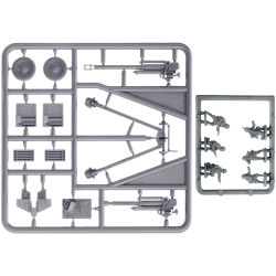 Soviet 122mm Artillery gun w/crew Sprue 15mm WWII BATTLEFRONT FLAMES OF WAR