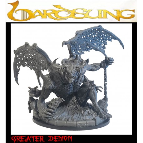 GREATER DEMON 28mm RPG miniatures BARDSUNG