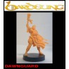 DAWNGUARD HUMAN FIGHTER 28mm RPG miniatures BARDSUNG