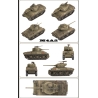 US Sherman M4A3/A2 (Late) 75/76/105mm Tank Sprue 15mm WWII BATTLEFRONT FLAMES OF WAR