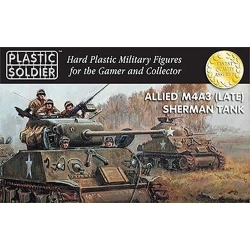 US Sherman M4A3 (Late) 75/76/105mm Tank Sprue 15mm WWII PLASTIC SOLDIER COMPANY