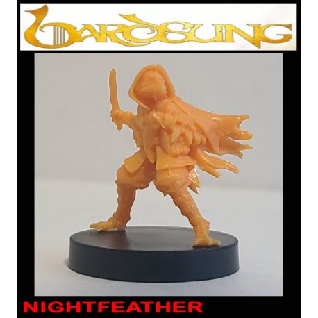 NIGHTFEATHER BIRDMAN WARRIOR 28mm RPG miniatures BARDSUNG