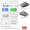 BRITISH Sherman VC FIREFLY or M4A4 Tank Sprue 15mm WWII PLASTIC SOLDIER COMPANY