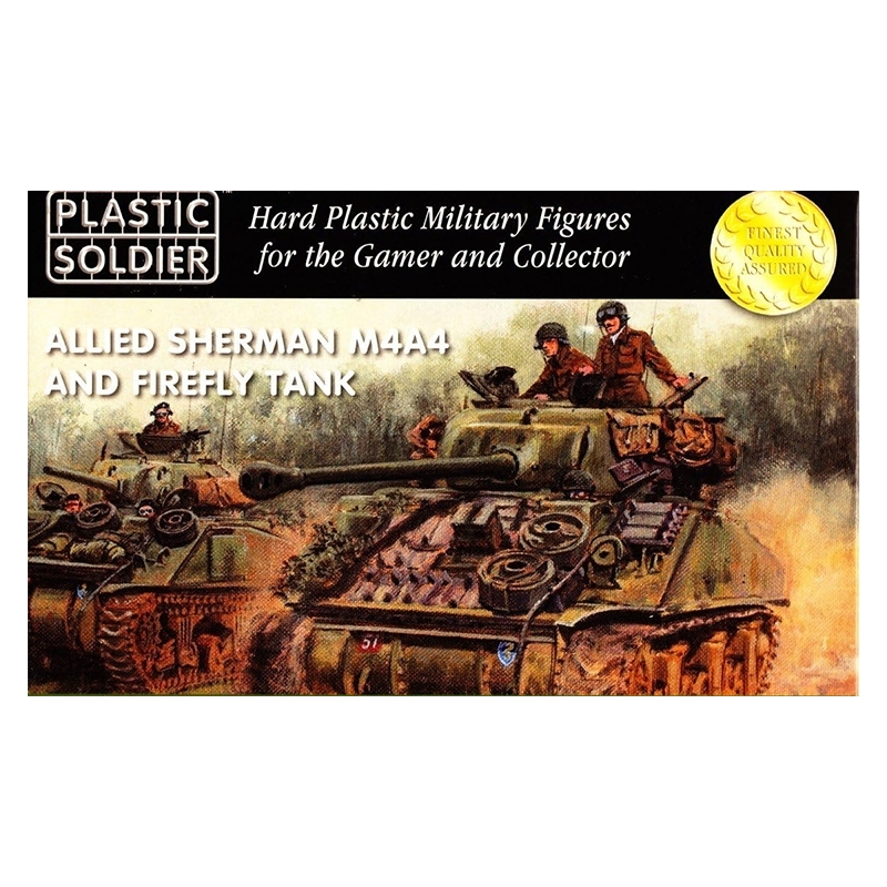 BRITISH Sherman VC FIREFLY or M4A4 Tank Sprue 15mm WWII PLASTIC SOLDIER COMPANY