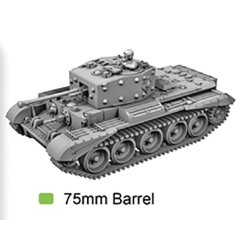 BRITISH Cromwell medium Tank Sprue 15mm WWII PLASTIC SOLDIER COMPANY