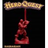 BARBARIAN W/CARD 28mm RPG miniatures HEROQUEST