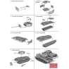 BRITISH Cromwell medium Tank Sprue 15mm WWII PLASTIC SOLDIER COMPANY