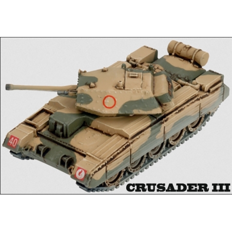 BRITISH CRUSADER II/III Medium Tank Sprue 15mm WWII BATTLEFRONT FLAMES OF WAR