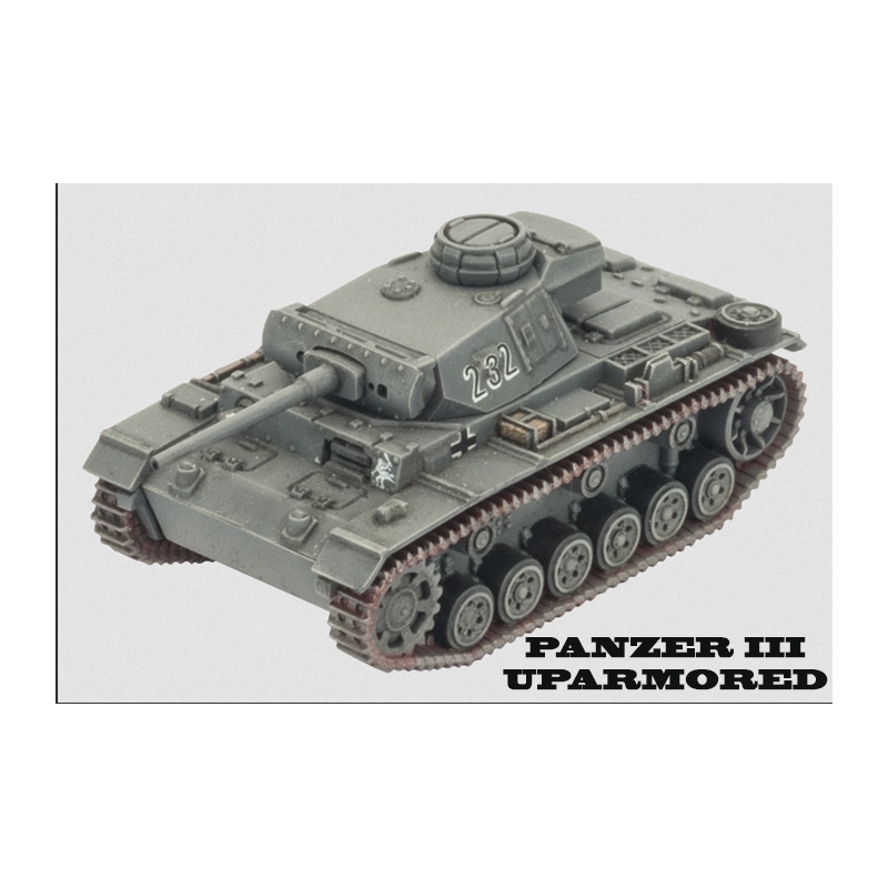 GERMAN Panzer III (Early) Medium Tank Sprue 15mm WWII BATTLEFRONT FLAMES OF WAR