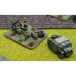 BRITISH 25pdr & CMP QUAD TRACTOR Sprue 15mm WWII PLASTIC SOLDIER COMPANY