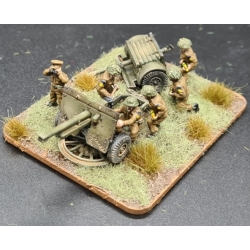 BRITISH 25pdr & MORRIS QUAD TRACTOR Sprue 15mm WWII PLASTIC SOLDIER COMPANY