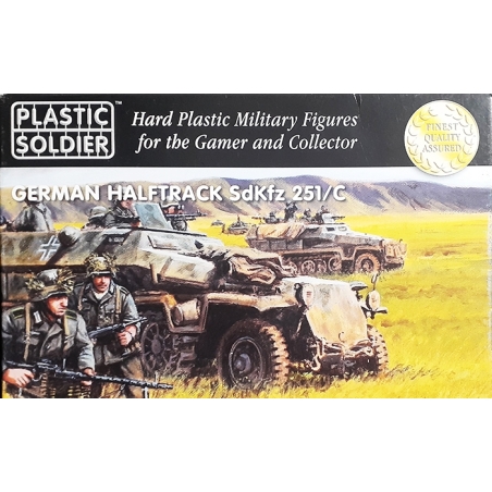 GERMAN SDKFZ 251/1 C HALF-TRACK Sprue 15mm WWII PLASTIC SOLDIER COMPANY