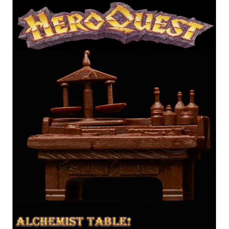 ALCHEMIST TABLE 28mm RPG miniature Terrain HEROQUEST