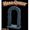 DOOR OPEN 28mm RPG miniature Terrain HEROQUEST