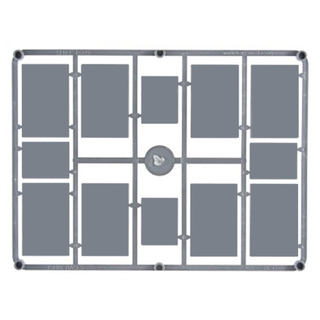 BASE SPRUE (12) 15mm WWII WARGAMES FACTORY