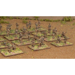 BASE SPRUE (12) 15mm WWII WARGAMES FACTORY