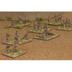 BASE SPRUE (12) 15mm WWII WARGAMES FACTORY