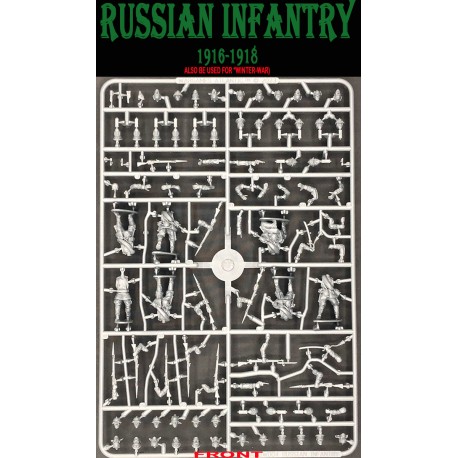 Russian Infantry 1916-18 Sprue (7) 28mm Ancients WARGAMES ATLANTIC