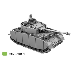 GERMAN PANZER IV MEDIUM TANK Sprue 15mm WWII PLASTIC SOLDIER COMPANY